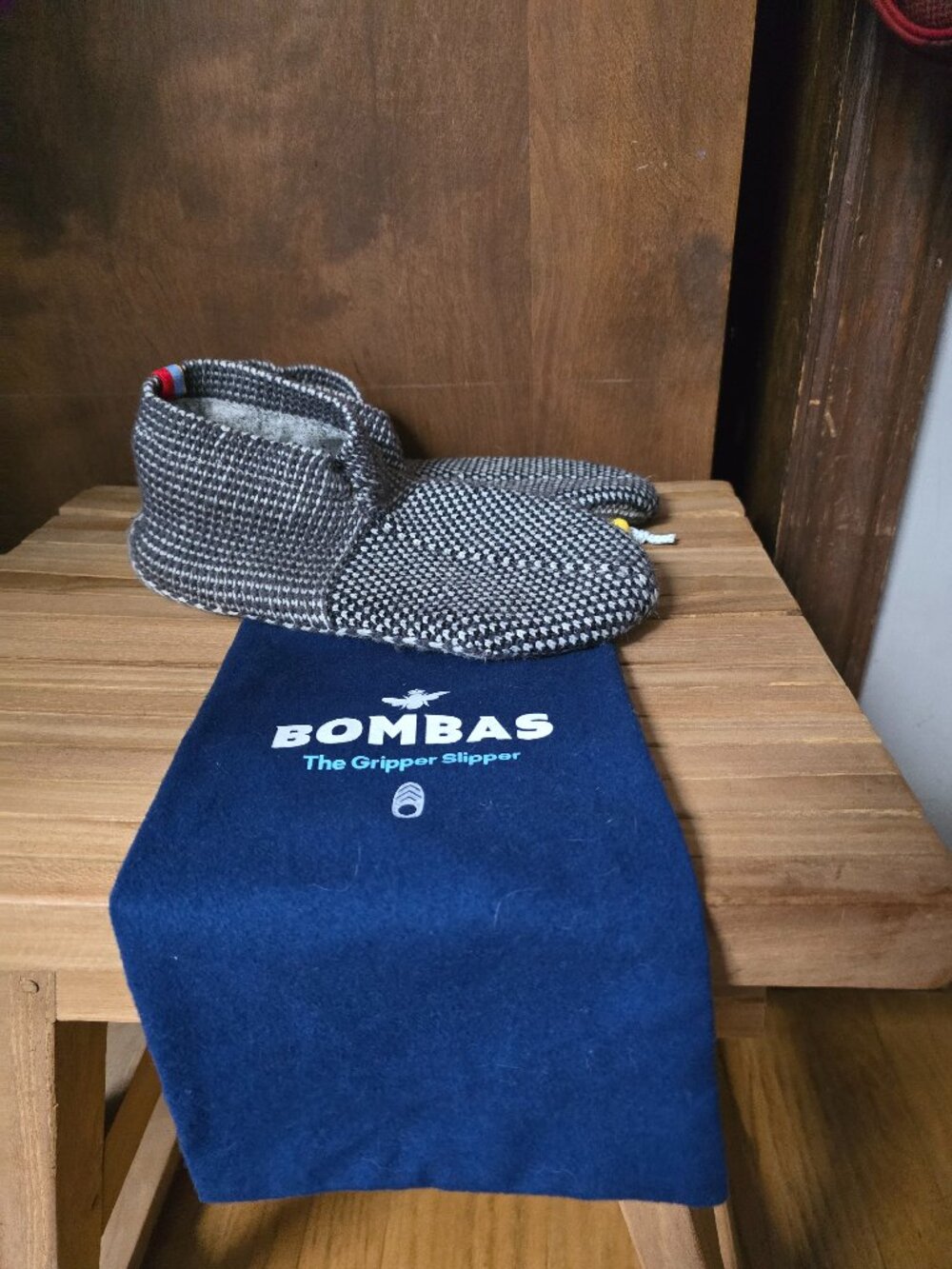 Bombas Gripper Slipper Mens L